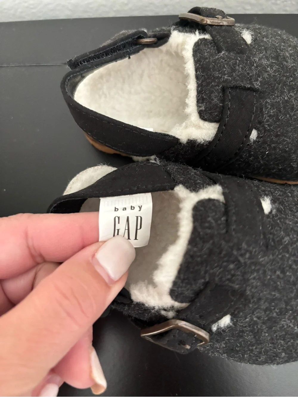New Baby Gap Cozy Clogs sz 3/4c